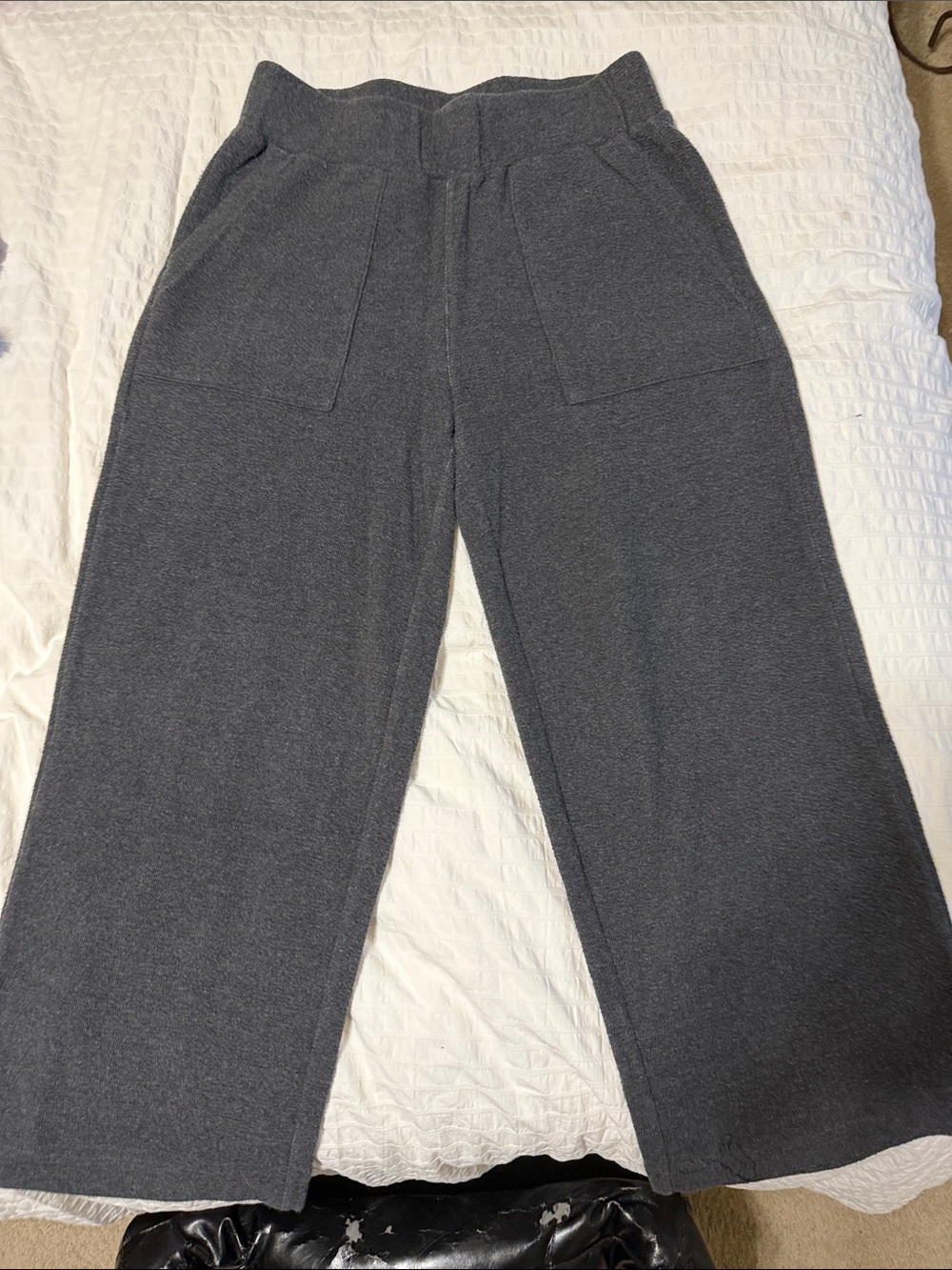Lou & Grey Heather Charcoal Pants